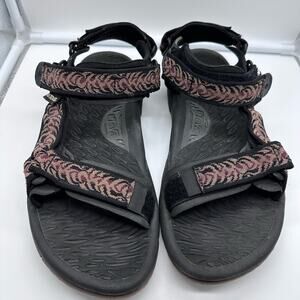 Teva Mens 10 M Sport Sandal Hiking Trail Water 6603 Ankle Strap Adjustable Black